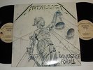 METALLICA AND JUSTICE FOR ALL 1ST PRESS 1988 ELEKTRA W/INNER,all,ride,black,load