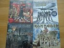 Iron Maiden 4 LP Dance of Death Matter of Life & Death(2 New) Flight 666 (opened