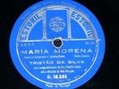 PORTUGAL 78 rpm RECORD Estoril TRISTÃO DA SILVA Fado NEM AS PAREDES CONFESSO /..