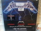 Metallica Ride the Lightning BLUE Vinyl New and Sealed LP