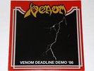 Venom 'Deadline Demo '86' Black Vinyl LP + LRG 66 X 33cm. Poster Rare EX/NM