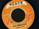1129 U ROY JR-LETS MAKE LOVE-HERMAN & CLEMENT-ONE LOVE-PEACE 1971  REGGAE 45 7