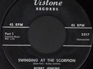 VERY RARE mod R&B POPCORN BOBBY JENKINS Vistone SWINGING at the SCORPION