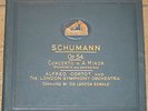 4 x 78 RPM - SCHUMANN PIANO CONCERTO IN A - CORTOT/RONALD/LSO  HMV  DB 1059-1062
