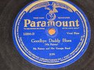 Vintage 1925 78 PARAMOUNT RECORD MA RAINEY Hoo Doo Blues Goodbye Daddy #2138 9