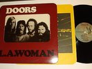 DOORS LA WOMAN 1971 1ST PRESS ELEKTRA,CELLO MYLAR WINDOW,w/INNER,self,sun,days