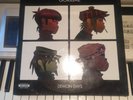GORILLAZ DEMON DAYS VINYL L.P. UK PRESS 2005 PARLOPHONE & COMPACT DISC.