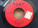WONDERETTES Detroit northern soul funk 45 I Feel Strange/Wait Until Tonight Ruby