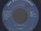 Modern Soul Boogie Funk 45  Paris  Physial Love  Shy Star + Envelope   hear