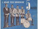 5 DANES I Hear You Knockin RARE INEPT danish beat 45 GARAGE Five Toy Balloons