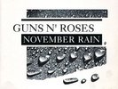 GUNS N ROSES november rain (PS) VG++/VG++ french 7