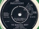 Jimmy Thomas - The Beautiful Night 45 Parlophone Northern Soul '69 EX