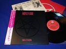 MOTLEY CRUE SHOUT AT THE DEVIL JAPAN 1ST PRESS OBI INSERT IMMACULATE VINYL MINT-