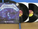 METALLICA - Ride the Lightning 2xLP 1987 Music For Nations Direct Metal Master