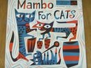 Perez Prado-MAMBO FOR CATS Jim Flora Art Cover RCA  mono original 1st pressing