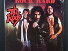 THE RODS Rock Hard LP (1980) PRIVATE Hard Rock METAL ORIG.
