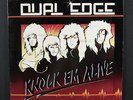 DUAL EDGE Knock Em Alive LP (1987) PRIVATE METAL Hard Rock