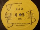 Barry Brown Run Wicked Man Killer Roots 12