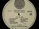 JIM CROCE - LIFE AND TIMES -  HOLLAND 1st SWIRL SPIRAL VERTIGO