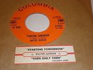 Walter Jackson 45 Then Only Then COLUMBIA WITH JUKE BOX STRIP