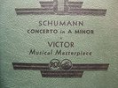 1934 ALFRED CORTOT M-39 SCHUMANN PIANO Ronald London Symphony Orch 78