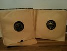 A book of 78 rpm Gramaphone Records - 12 various discs incl. Nat King Cole