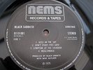 Black Sabbath SABOTAGE UK LP  1ST 1Y2/2Y1 UNPLAYED AND 100% MINT MUSEUM GRADE