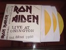 ALBUM 3 LP-JAUNE-33T-IRON MAIDEN-LIVE AT DONINGTON 92-JAPAN+OBI-M