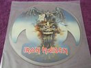 IRON MAIDEN THE EVIL THAT MEN DO UNCUT shaped picture disc 1988 EMI RARE EMP64
