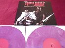 THIN LIZZY- DRINK WILL FLOW & BLOOD WILL SPILL- LIVE PRESTON 1980 PURPLE WAX 2LP