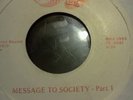 Rare Funk Soul 45 - Wally Coco - Message To Society - Florentine