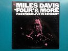Miles Davis, 'Four' & More Jazz LP, Recorded Live In Concert Columbia CL 2453
