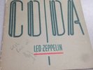 Led Zeppelin Album CODA Signed Jimmy Page