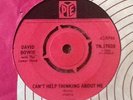 David Bowie - Can't Help Thinking About Me. UK Pye 7' 1966. Original. 7N.17020.