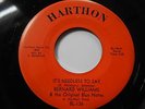 NORTHERN SOUL BERNARD WILLIAMS FOCUSED ON YOU/ITS NEEDLESS TO SAY HARTHON