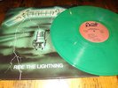 METALLICA RIDE THE LIGHTNING  GREEN  VINYL RECORD 12
