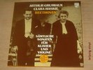 6733001 - BEETHOVEN - Sonatas - HASKIL/GRUMIAUX - PHILIPS 4 LP