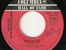 BRUCE SPRINGSTEEN -Born To Run- CANADIAN 'HALL OF FAME' 45 with RED LABELS