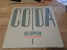 Led Zeppelin LP Coda UK Swan song 1st press  embossed cover 8 pictures