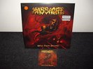 MASSACRE BACK FROM BEYOND LP NEON ORANGE VINYL LIMITED SOLD OUT + STICKER 