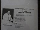 THE MIGHTY PERK BADGER s/t UNIVERSAL LOVE Private Miami Funk Boogie LP SEALED