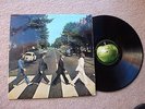 Beatles  Abbey road.Misaligned Abbey road.UK LP no mention of her majesties