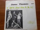 RARE SOUL JAMO THOMAS-I SPY FOR THE F.B.I. PICTURE SLEEVE ONLY THOMAS 303 VG+