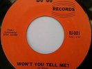 Vestells - Won't You Tell Me? / Please Walk Away. BFTG Killer Garage Punk