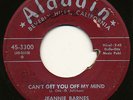 JEANNIE BARNES on Aladdin --CAN'T GET YOU OFF MY MIND-- mod r&b popcorn | LISTEN