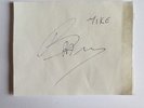 AUTOGRAPHE DEDICACE signed autogramm MIKE BRANT
