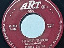 TOMMY SPURLIN 45 Heart Throb ART 131 VG++  ORIGINAL 1957 Rockabilly