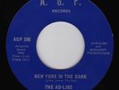 AD LIBS  - New York In The Dark ORIGINAL AGP  - Northern Soul 45