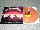 Metallica - Master Of Puppets (Super Rare Pressing On Peach Black Marbled Vinyl)