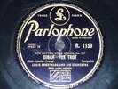 JAZZ 78 rpm RECORD Parlophone LOUIS ARMSTRONG Dinah / Chinatown my Chinatown
